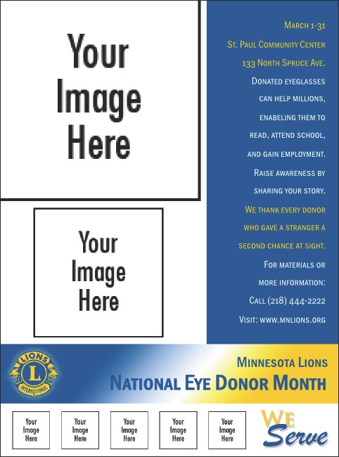 Lions Club International Flyer 002 Product Front
